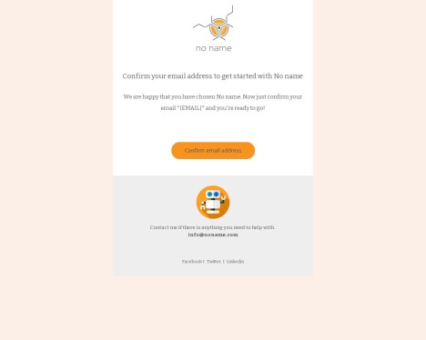 Email template preview of template: Transactional - verify email